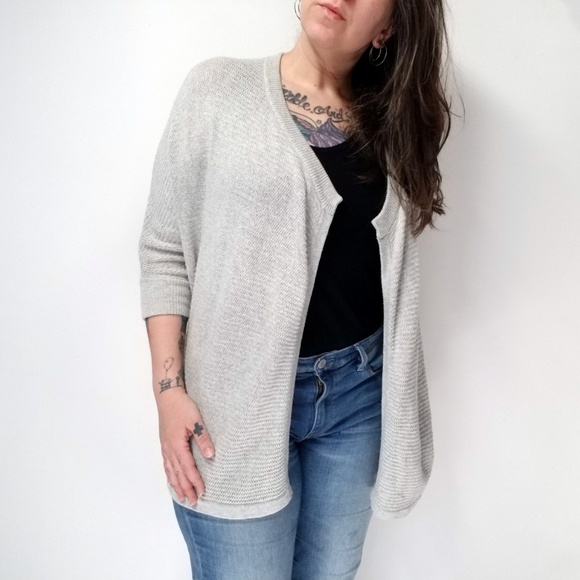 MADEWELL Seabank Cardigan Sweater Oversized Dolman - Picture 4 of 8